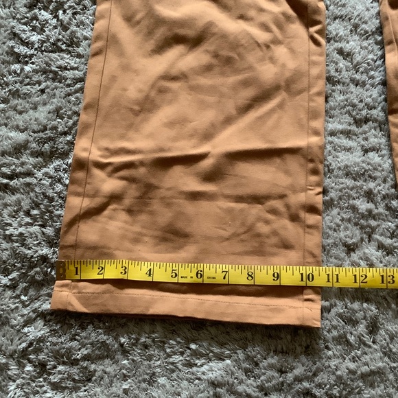 Cider Women's Tan Wide Leg Pants, Size Medium. - Picture 3 of 10